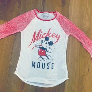 Disney Mickey Mouse Women's long sleeved T-Shirt.